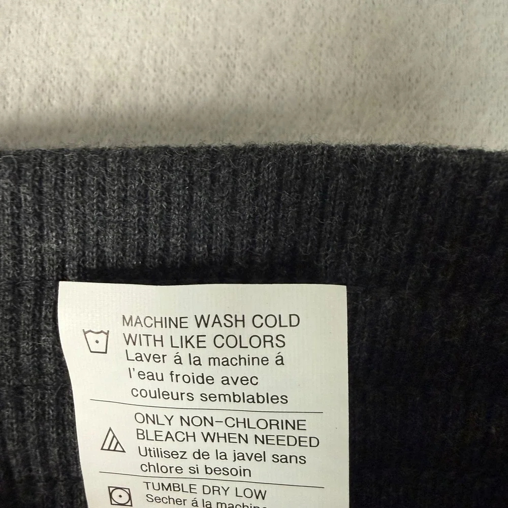 Vince Quilted Knee Patch Joggers Mens S Gray Cotton Blend Minimalist Moto 403‎